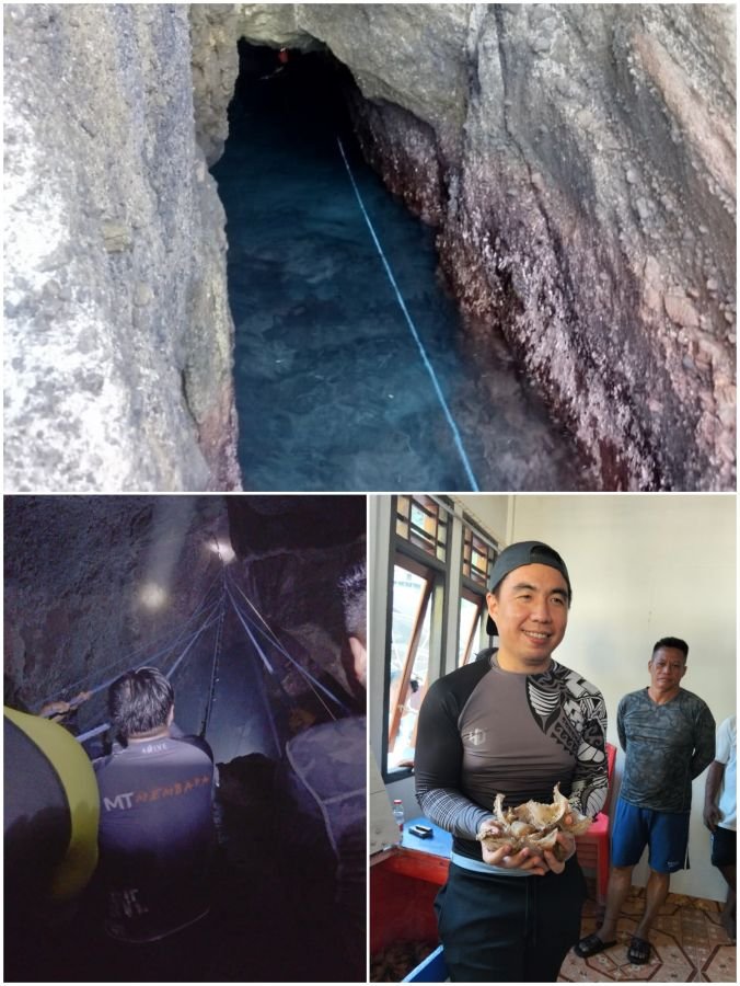 Aksi Berani Bupati Michael Thungari di Kalama, Turun Langsung Panen Walet Dalam Gua