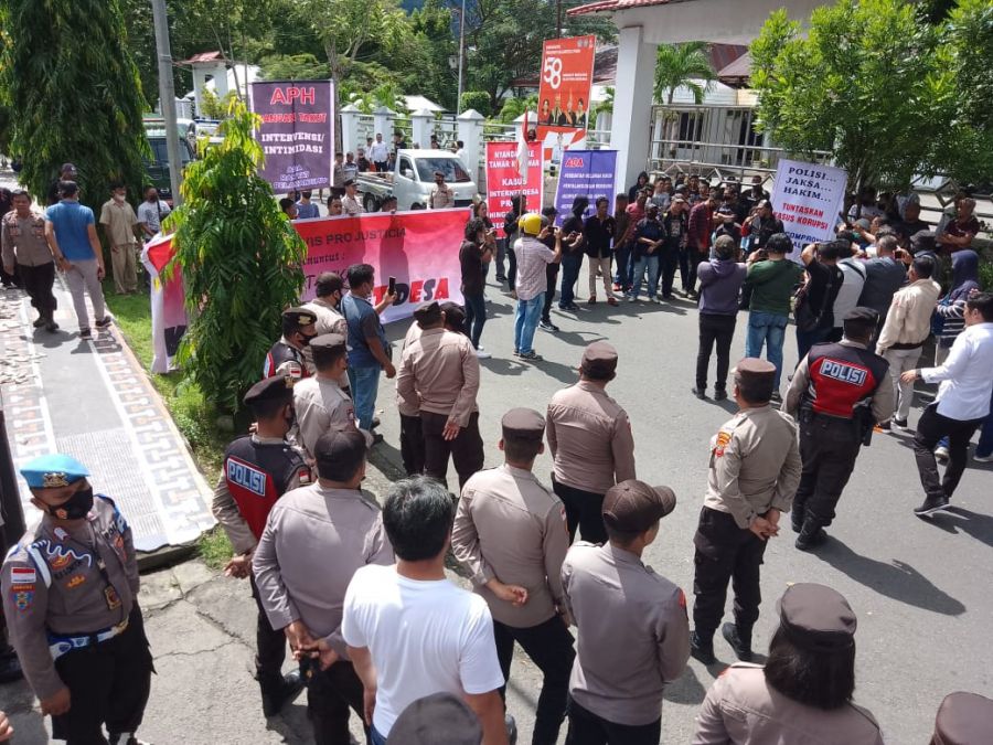 Aliansi Aktivis Pro Justicia Sangihe Meminta APH Segera Tuntaskan Dugaan Korupsi InDes 2019