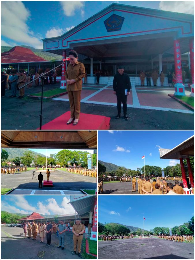 Apel Perdana, Pj. Bupati: ASN, THL Tingkatkan Terus Kapasitas, Kapabilitas, Kompetensi dan Kinerja