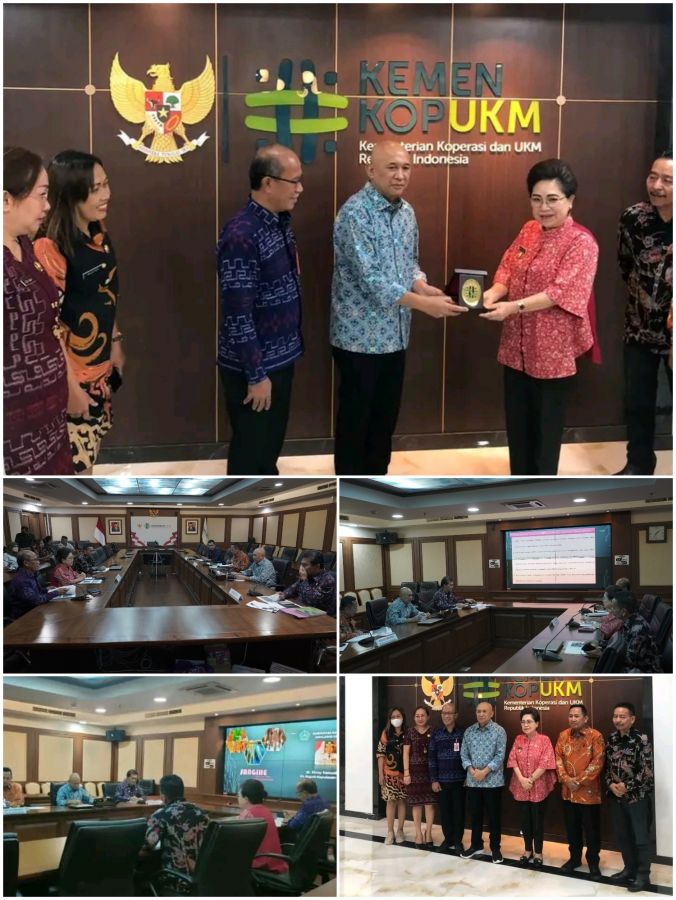 Audensi Dengan Menkop UKM RI, Pj. Bupati Perkenalkan Sangihe Potensi Daerah