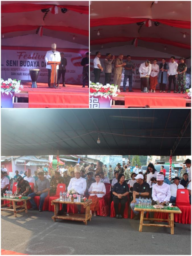 Bangga Akan Budaya, Wounde Resmi Buka Festival Budaya Daerah Sangihe