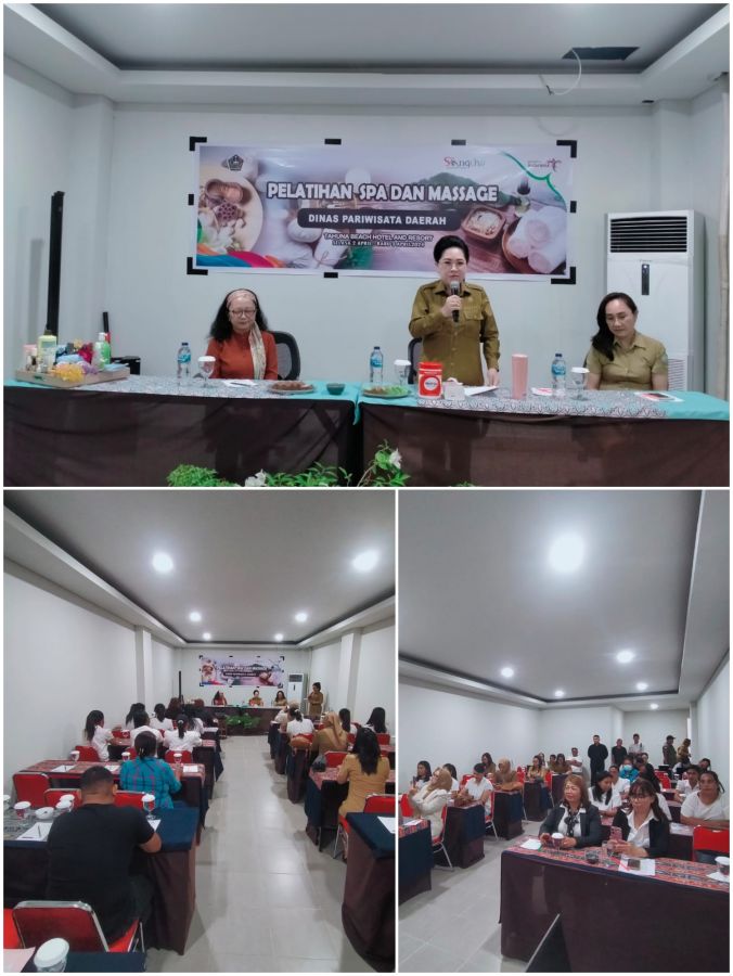Begini Dikatakan Pj. Bupati Saat Hadiri Pelatihan Spa dan Massage Dinas Pariwisata