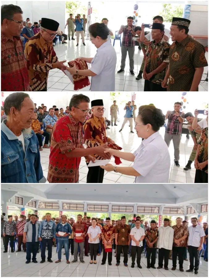 Berikan Bantuan Operasional, Pj. Bupati Juga Serahkan Sajadah Pada Ulama dan Pengurus Masjid