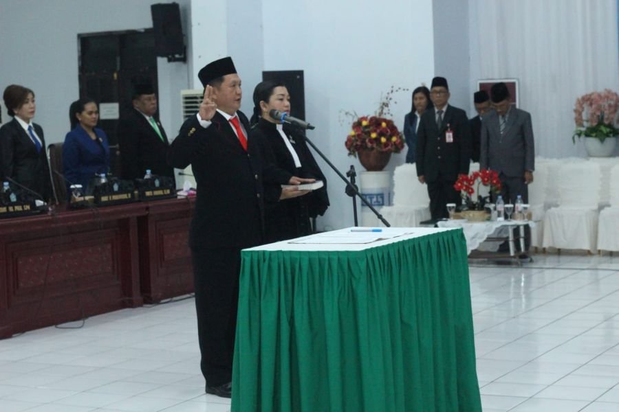 BREAKING NEWS
Febrima Theodorus Angow Resmi Diresmikan Lewat PAW DPRD Sangihe