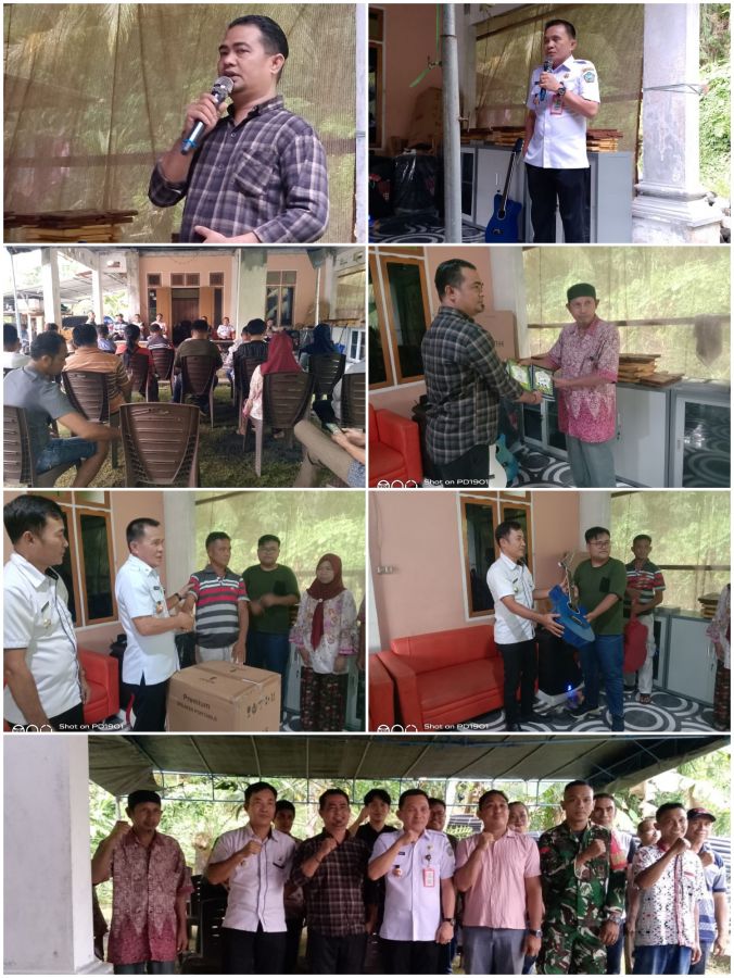 Bukti Nyata Harmoni Pendidikan di Kampung, Pemdes Petim Bantu Pengajian dan Pemuda Gereja