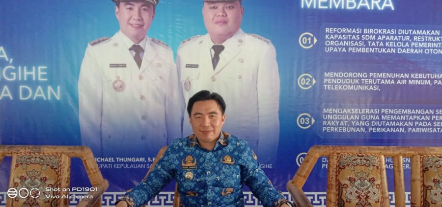 Bupati Sangihe Imbau Warga Waspadai Cuaca Ekstrem: Semoga Kita Tetap dalam Lindungan Tuhan
