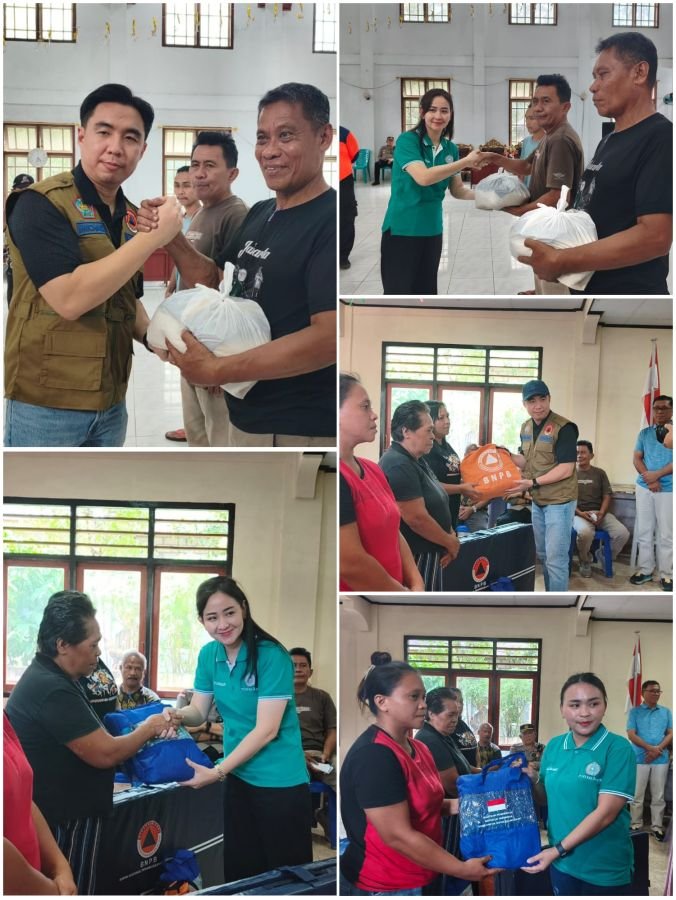Bupati Thungari Hadir Menguatkan Warga Tamako, Bawa Bantuan dan Harapan di Tengah Luka Pascabencana