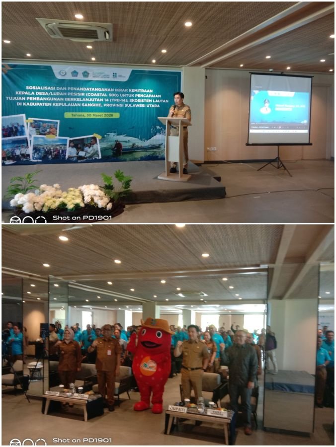 Bupati Thungari Tegaskan Laut Sangihe Bukan Sekadar Sumber Hidup, Tapi Warisan Masa Depan