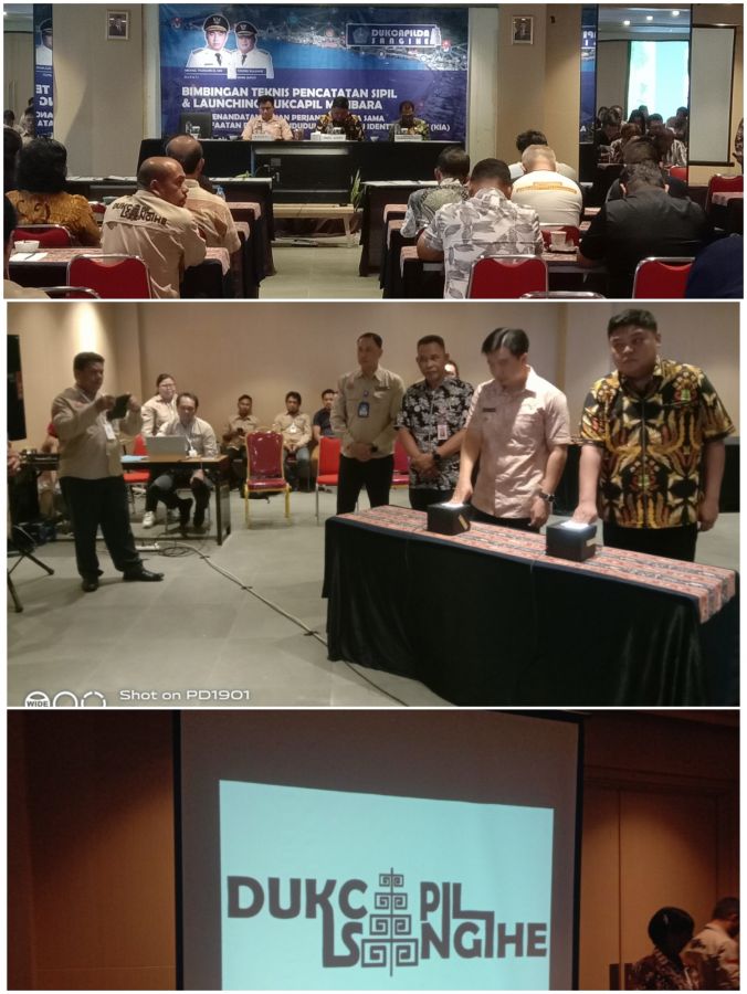 Bupati & Wakil Bupati Sangihe Hadiri Launching Aplikasi 
