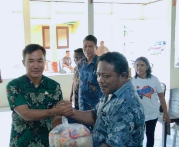 Camat Tabukan Utara Apresiasi Kepedulian Pemkab Sangihe terhadap Korban Gempa