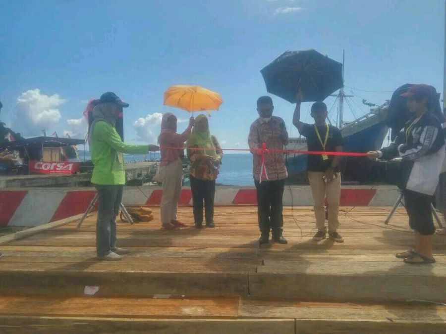 Camat Tabukan Utara Buka Festival Rakyat Kegiatan Mahasiswa KKN UGM