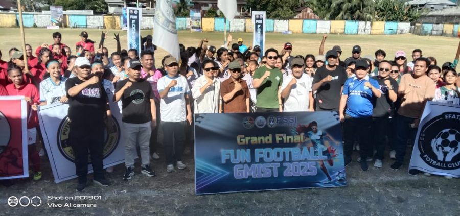 Dari Lapangan Gesit Tahuna, Bupati Sangihe Sampaikan Salam Persaudaraan untuk Sitaro
