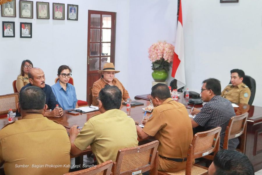 Di Hadapan PT TMS, Pemkab Sangihe Pasang Badan Lindungi Tanah dan Rakyat