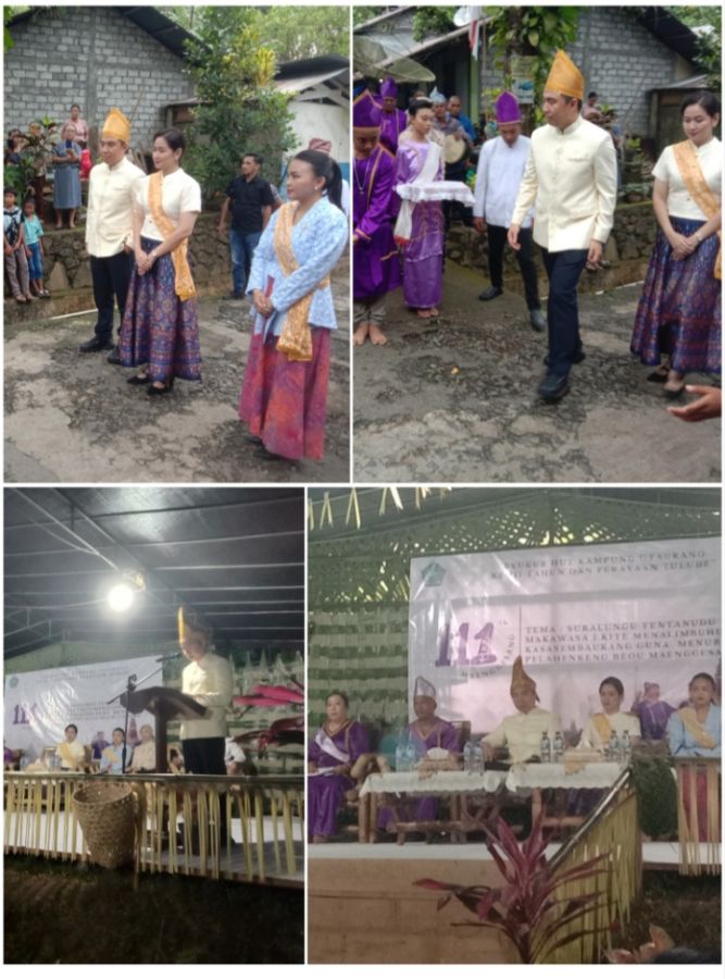 Di Usia 111 Tahun, Bupati Thungari  Apresiasi Kampung Utaurano Tunjukkan Konsistensi dan Prestasi