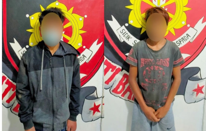 Dua Pelaku Pencurian Kios di Amankan Tim Resmob Polres Bitung