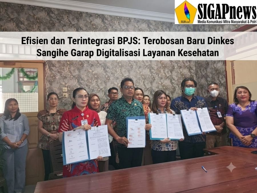 Efisien dan Terintegrasi BPJS: Terobosan Baru Dinkes Sangihe Garap Digitalisasi Layanan Kesehatan