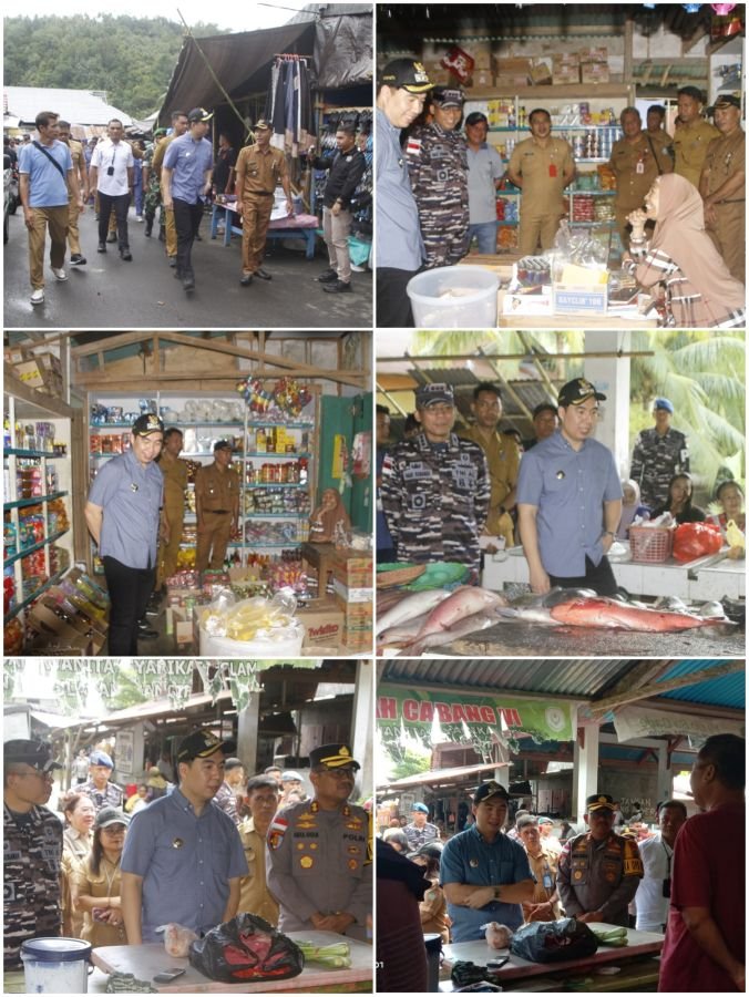 Gerak Cepat Jelang Idul Fitri, Bupati Sangihe Pastikan Harga Stabil di Pasar Petta