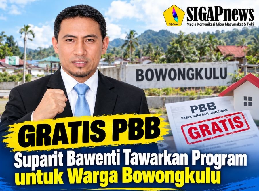 Gratis PBB, Suparit Bawenti Tawarkan Program untuk Warga Bowongkulu