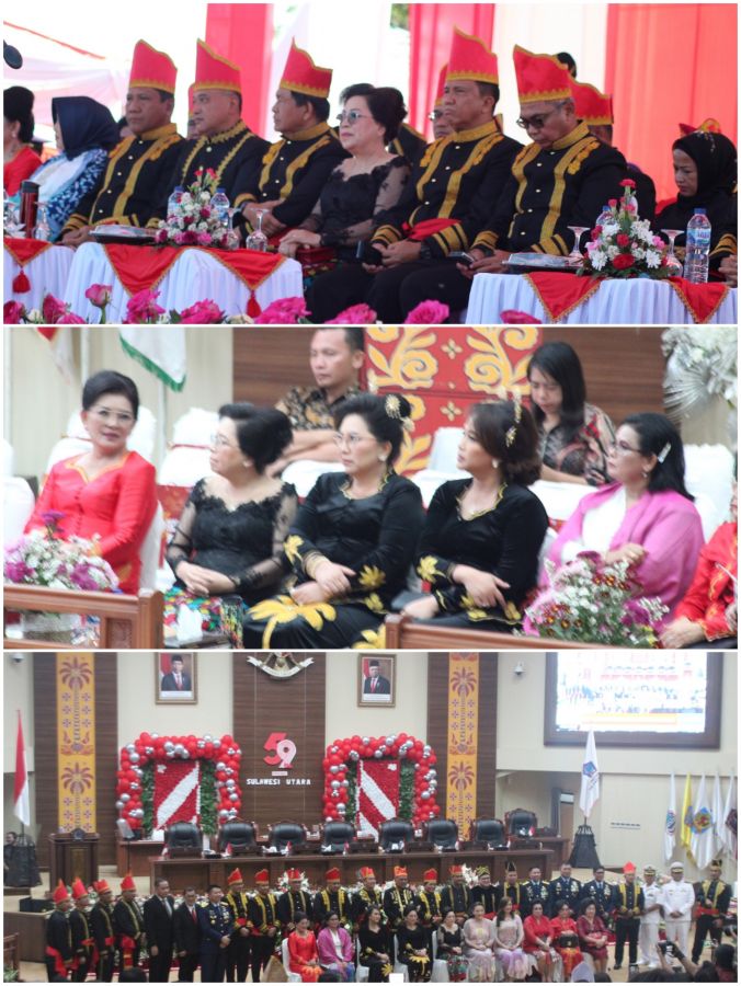 HUT Sulut Ke-59 Tahun, Pj. Bupati Sangihe Ikuti Serangkaian Acara