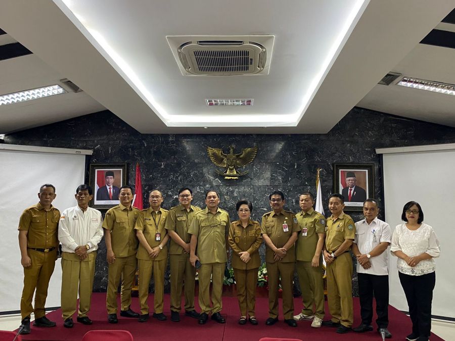 Ikuti Evaluasi Triwulan III Periode ke -2, Penjabat Bupati Sangihe Laporkan 3 Aspek