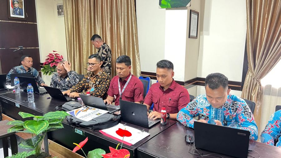 Imigrasi Bitung Ikuti Verifikasi Daduk Aplikasi e-RB UPT Kanwil Kemenkumham Sulut