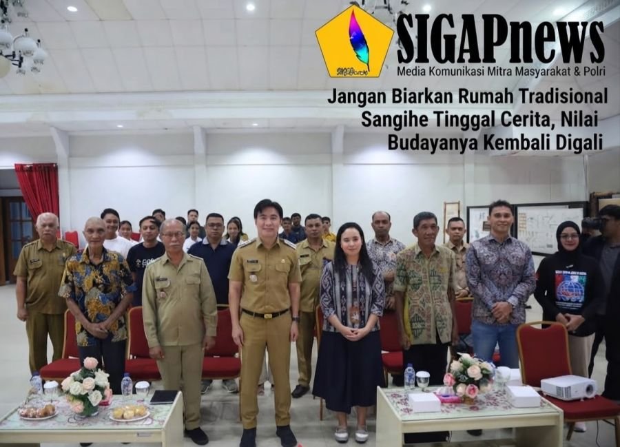 Jangan Biarkan Rumah Tradisional Sangihe Tinggal Cerita, Nilai Budayanya Kembali Digali