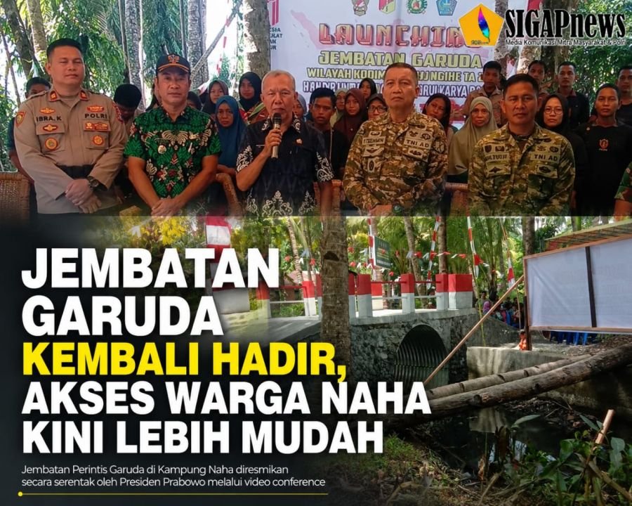 Jembatan Garuda Kembali Hadir, Akses Warga Naha Kini Lebih Mudah