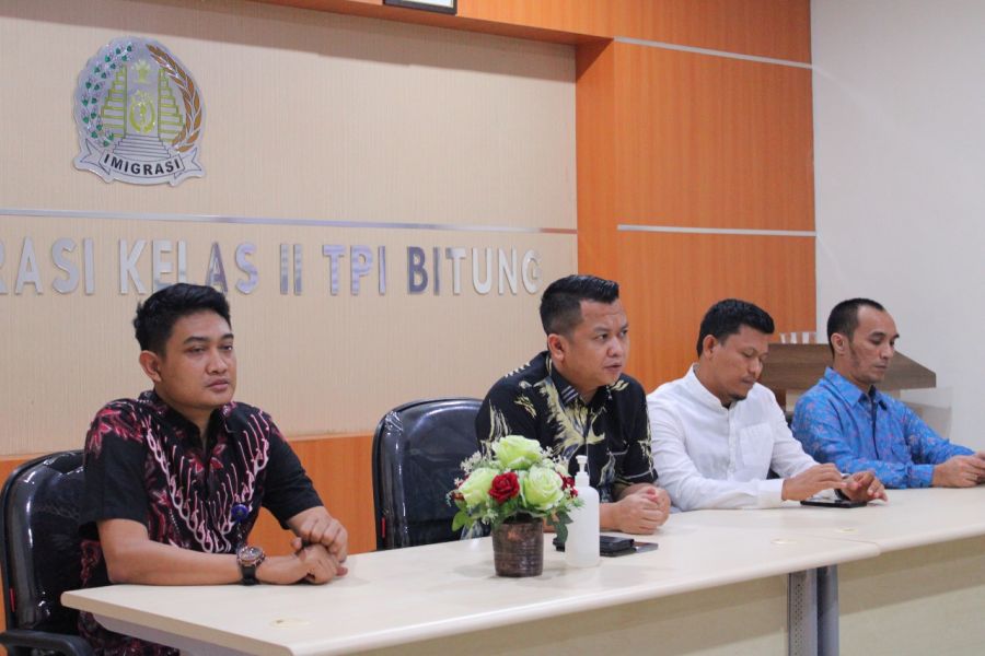 Kakanim Bitung, Rapat Bahas Kinerja Awal Tahun