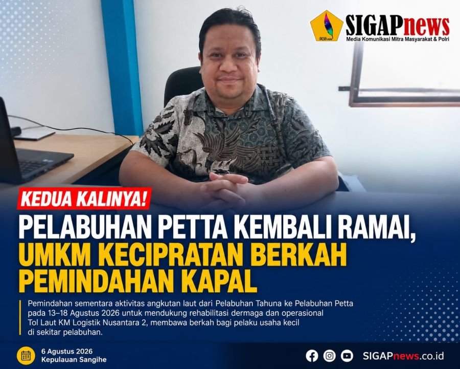 Kedua Kalinya! Pelabuhan Petta Kembali Ramai, UMKM Kecipratan Berkah Pemindahan Kapal