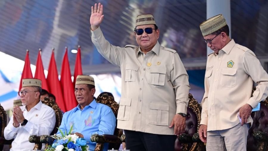 KTNA Nasional Anugerahkan Lencana Emas Adi Bhakti Tani Nelayan Maha Utama kepada Presiden Prabowo