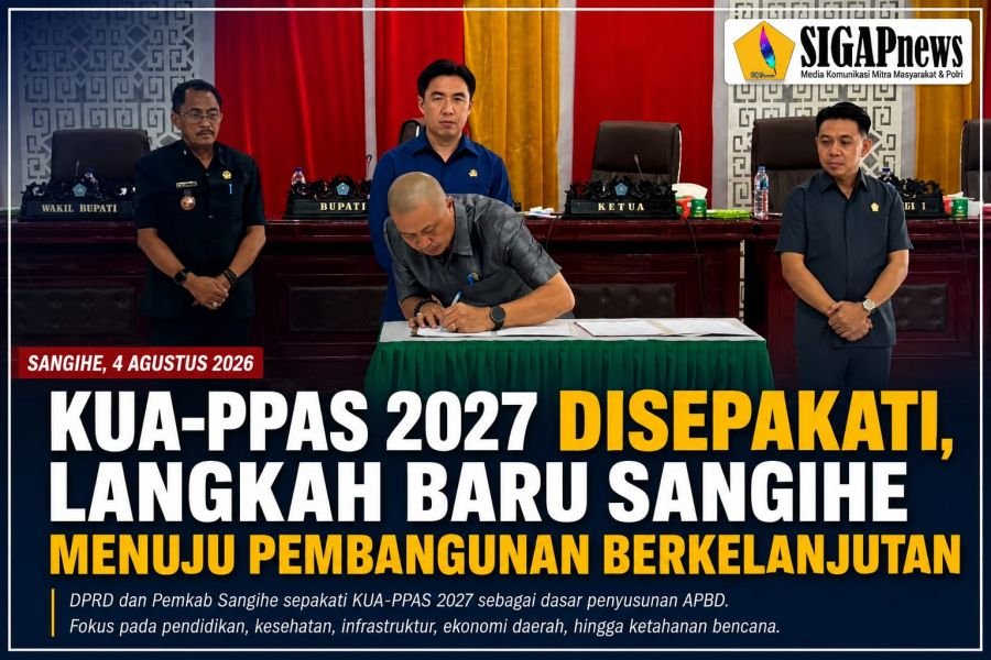 KUA-PPAS 2027 Disepakati, Langkah Baru Sangihe Menuju Pembangunan Berkelanjutan
