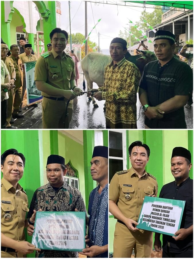 Kurban dari Negeri untuk Perbatasan: Momen Hangat Michael Thungari Bersama Warga