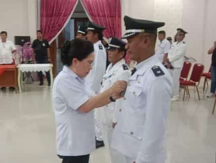Lantik Kapitalaung, Begini Dikatakan Pj. Bupati