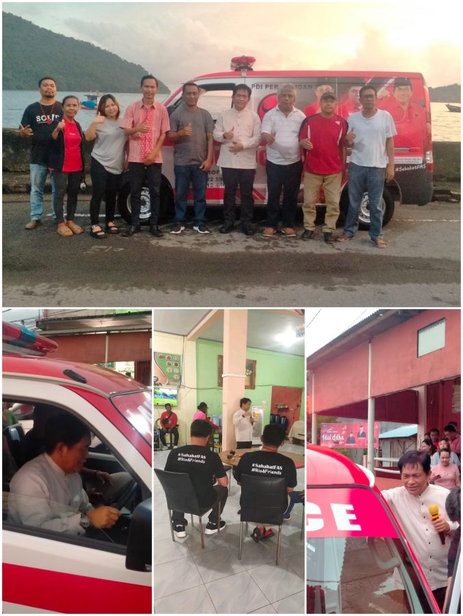 Launching Mobil Ambulance, FAS Berharap Pelayanan Cepat di Berikan Pada Warga Membutuhkan