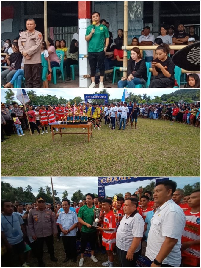 Mantelagheng Fc Juara KU-18, Thungari Berharap Pemain Sepak Bola Berkarakter dan Beretika yang Baik