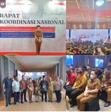Pentingnya Peran FKUB, Pj. Bupati Hadiri Rakornas