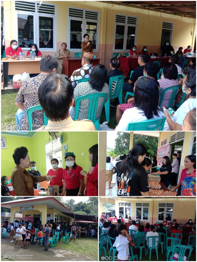 Menjaga inflasi Harga, Pemkab Sangihe Kembali Gelar Pasar Murah dan Pengobatan Gratis