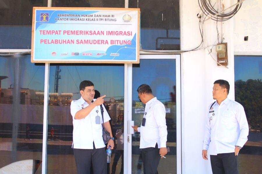 Monitoring TPI Terkait Kedatangan Kapal Pesiar MV. Carnival Luminosa