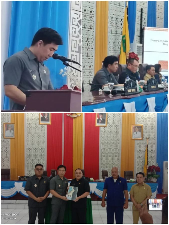 Paripurna DPRD, Bupati Michael Thungari Beberkan Capaian APBD dan Kinerja Daerah Sangihe
