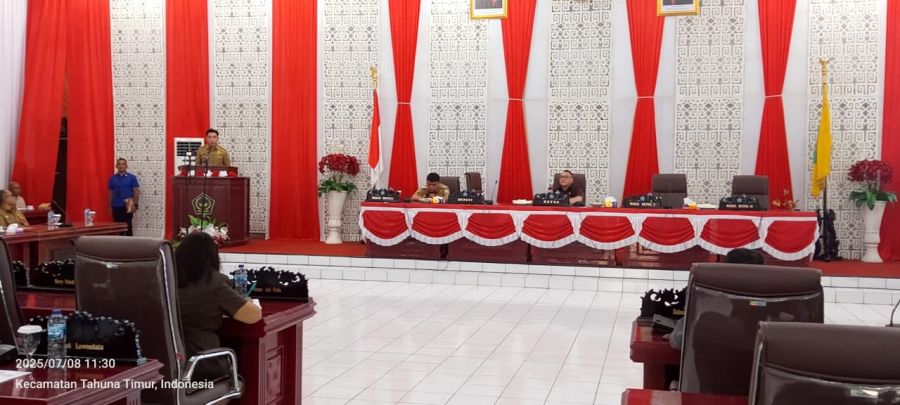 Paripurna DPRD: Bupati Sangihe Sampaikan Ranperda Pertanggungjawaban APBD 2024