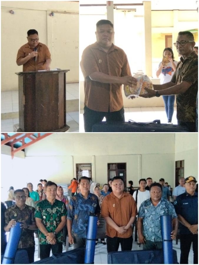 Pemda Sangihe Hadir untuk Warga, Wabup Tendris Salurkan Bantuan Pascagempa
