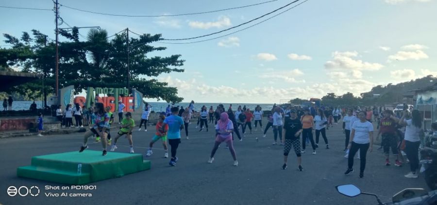 Pemkab Sangihe Dorong Gaya Hidup Sehat Lewat Car Free Day, Dinas Kominfo Pekan Ini
