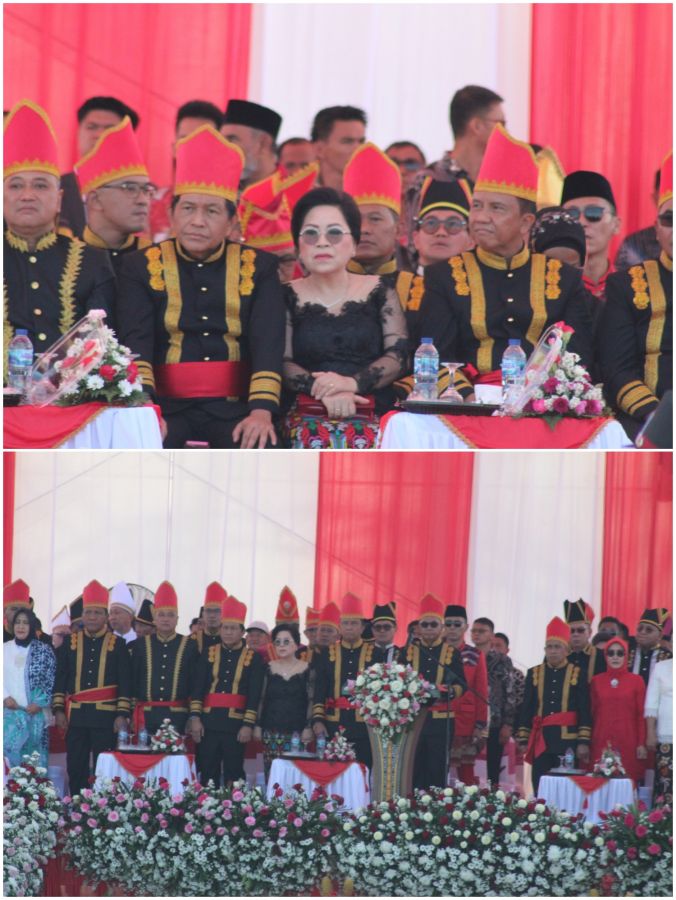 Penjabat Bupati Sangihe Hadiri Upacara HUT Provinsi Sulut Ke- 59