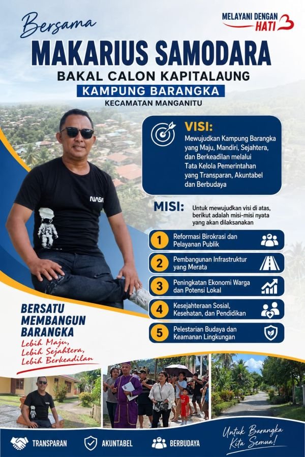 Pernah Pimpin Barangka, Kini Makarios Kembali Bertarung: 