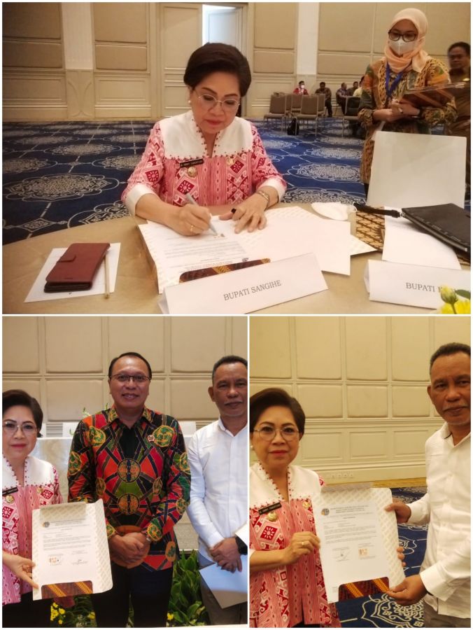 Pj. Bupati Hadiri Sekaligus Tanda tangani Pakta Integritas Bantuan Teknis Penyusunan RDTR