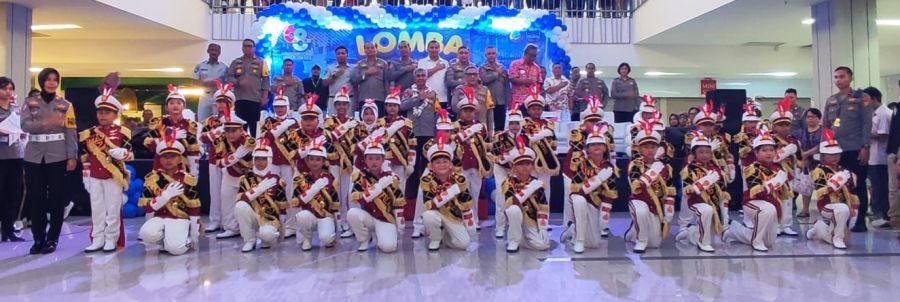 Pocil Polres Bitung Borong 2 Juara Lomba Polisi Cilik Tingkat Polda Sulut