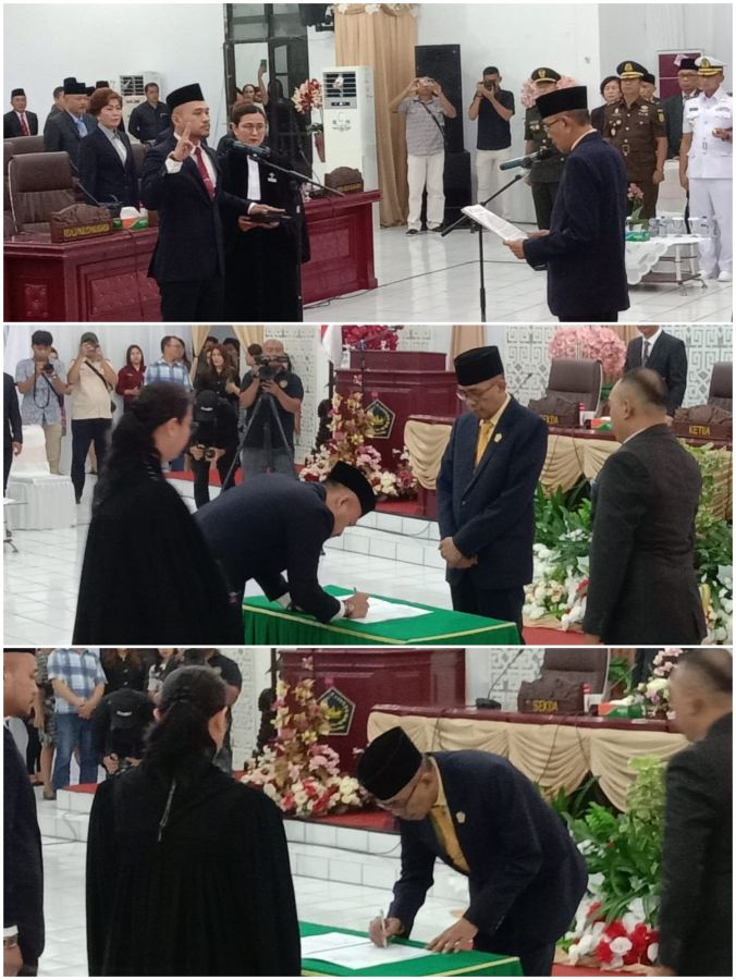 Sah Dilantik Sebagai Anggota DPRD Sangihe Mekanisme PAW, MDM: Akan Berikan yang Terbaik