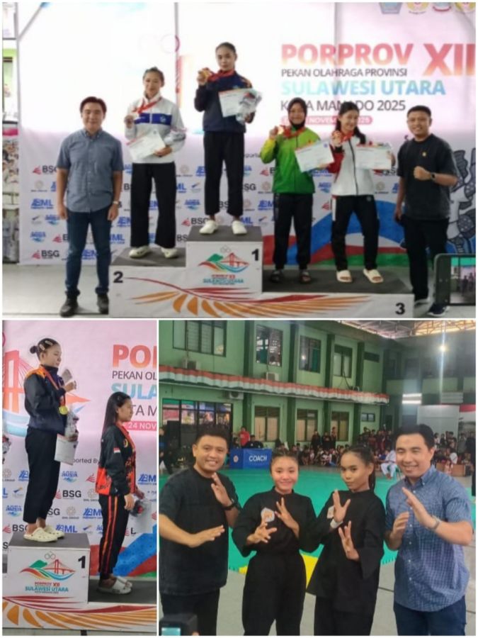 Sangihe Bergetar! Angel & Nabila Raih Emas, Disambut Langsung Bupati