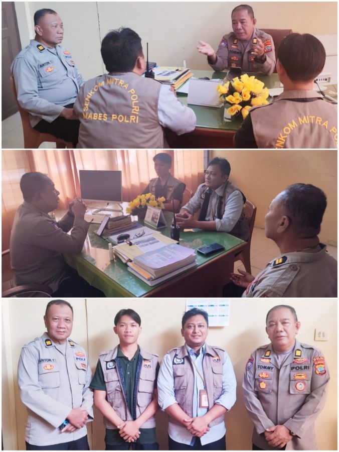 Senkom Mitra Polri dan Polresta Manado Perkuat Sinergi untuk Keamanan Kota