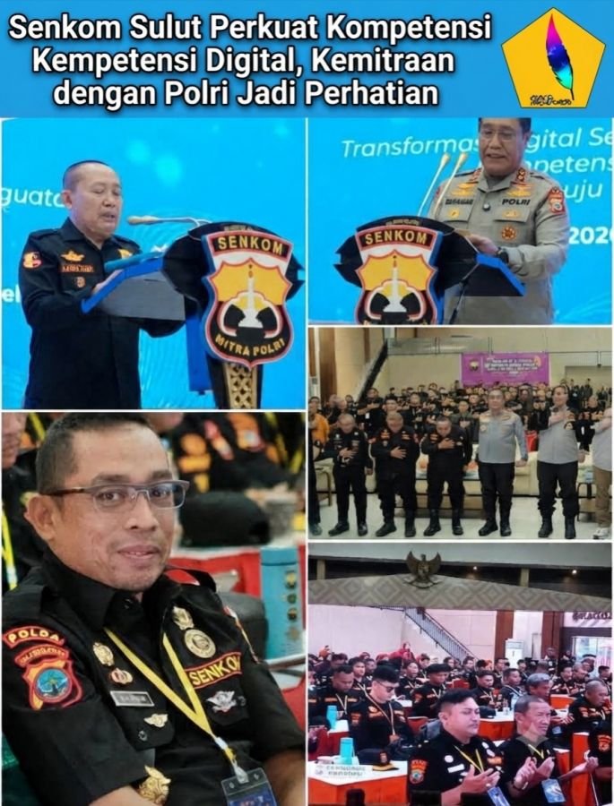 Senkom Sulut Perkuat Kompetensi Digital, Kemitraan dengan Polri Jadi Perhatian